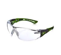 Bollé RUSHPPSIG One Size "Rush+" Safety Spectacles - Green/Black