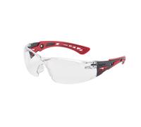 Bollé Safety Glasses RUSH+CLEAR Clear Lens RUSHPPSI
