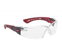 Bollé RUSHPPSIO One Size "Rush+" Safety Spectacles - Orange/Black