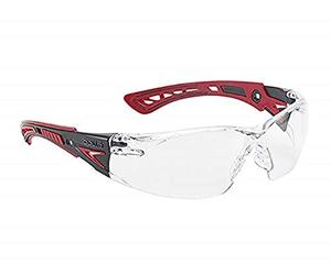 Bollé RUSHPPSIO One Size "Rush+" Safety Spectacles - Orange/Black