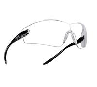 Bollé Safety 253-CB-40037 Cobra Safety Eyewear with Rimless Frame and Clear Anti-Fog Lens