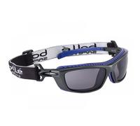 BOLLE BAXPSF Fashion Baxter - Montura Pc Black Y Blue - Ocular Ahumado En Pc Anti-vaho Y Anti-rayaduras Platinum - CInta Y Espuma for adults, built for everyday comfort and style, black, blue