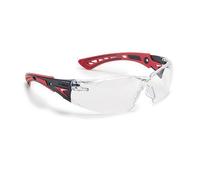 Bolle Rush+ RUSHPPSF Adjustable Bridge Smoke Safety Glasses