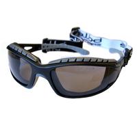 Bolle Safety Glasses Tracker II Goggles - Anti Mist & Scratch - Smoke TRACPSF