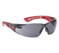 Bolle Rush+ RUSHPPSF Adjustable Bridge Smoke Safety Glasses