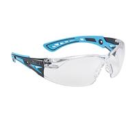 Bolle Rush+ RUSHPPSIB Clear Polycarbonate Lens Blue/Black Frame Spectacles