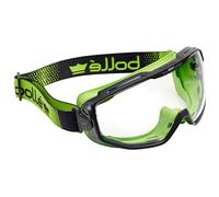 Bolle Safety Green Sealed Universal Goggles - PLATINUM® Clear