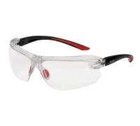 Bollé IRIDPSI1,5 One Size "Iri-s" Safety Spectacles With Dioptric Corrective Lenses 1.5 - Black/Red