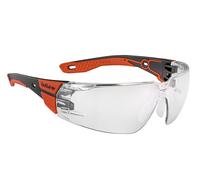 Bolle Rush+ 2.0 Medium/Large Tactical Glasses - Red/Clear