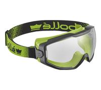 Bolle Safety Bolle Spectn11W Spectrum Platinum Clear Sealed Safety Goggles Black/green