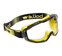 Bolle Safety Yellow Vented Universal Goggles - PLATINUM® Clear