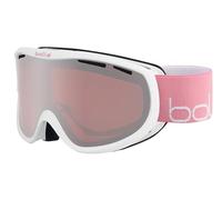 bollé - Sierra, White Pink Shiny, Vermillon Gun Cat 2, Small-Medium, Snow Goggles, Feminine, Adult