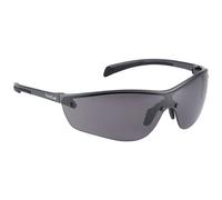 Bolle Silium+ Safety Glasses Lightweight Wraparound Anti-Fog Smoke Lens