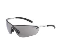 Bolle Silium Safety Glasses Smoke Lens Half-Frame Grey Frame Anti-Fog