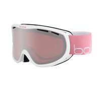 Bolle Ski Goggles Sierra 21947 Small-Medium White & Pink Shiny/Vermillon Cat 2