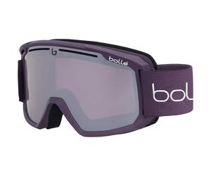 Bolle Ski Goggles Womens Mens with Case/Bag Maddox Purple Snowboard Winter Sport