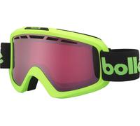 Bolle Ski Goggles Womens Mens with Case/Bag Nova II Green Snowboard Winter Sport