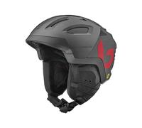 Bollé - Ski helmet - Ryft Mips Titanium Red Matte for Men - Size 59-62 cm - Grey Grey 59-62 cm