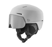 Bollé - Ski helmet with integrated visor/peak - X-Fusion Pure White Grey Matte for Men - Size 59-62 cm White 59-62 cm