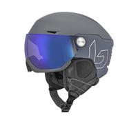 Bollé - Ski helmet with visor - V-Ryft Pure Grey Matte for Men - Size 52-55 cm Grey 52-55 cm