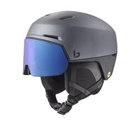 Bollé - Ski helmet with visor - X-Fusion Mips Titanium Black Matte for Men - Size 52-55 cm - Grey Grey 52-55 cm