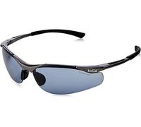 Bolle Smoked Lens Safety Glasses CONTPSF Contour II Range & Microfiber Pouch