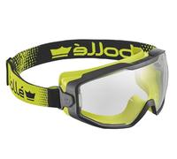 Bolle SPECTRUM Vented Goggles offer full-face protection with Platinum anti-fog/anti-scratch clear lens indirect ventilation and a comfortable fit for industrial and lab environments.