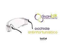 Bolle SQUPSI Squale Coverspecs PC Anti Scratch and Fog Lens, Clear
