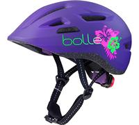 Bollé - Stance Jr, Purple Flower Matte, No Lens Reference, Extra Small, Bike Helmets, Unisex, Children