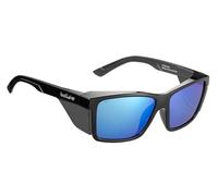 Bolle Safety STK42N51E Stks 420 Black Gloss Frame Safety Glasses - Flash