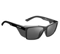 Bolle | STKS 420 | Safety Glasses | Smoke | Lens Black Gloss STK42N20E | Smoke lens safety glasses with Platinum anti-fog and anti-scratch coating to reduce glare in bright conditions.