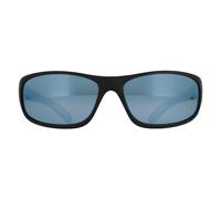 Bolle - Anaconda, Trail Black, Sky Blue Polarized, Medium, Unisex, Adult