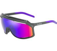 Bolle Sunglasses Chronoshield BS018002 Titanium Matte/Volt+ Ultraviolet Polar...