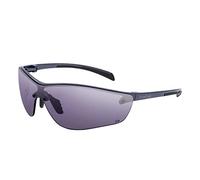 Bolle Tactical Bollé Safety SILIUM+ BSSI Smoke Safety Glasses, Matte Black Frame/Smoke Lenses, One Size (PSSSILI443B)