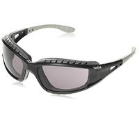Bolle TRACPSF Tracker Glasses Nylon Frame Anti-Scratch and Fog Lens, Black/Smoke