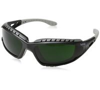 Bolle TRACWPCC5 Tracker Glasses Nylon Welding Shade Anti-Scratch Lens, Black