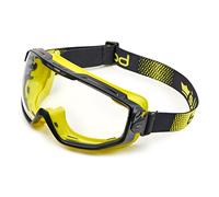 Bolle Safety Yellow Vented Universal Goggles - PLATINUM® Clear