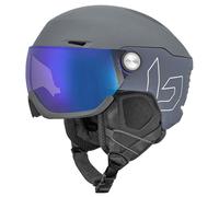 Bollé - Men's ski helmets - V-Ryft Pure Grey Matte Photochromic for Men Grey 55-59 cm