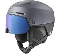 Bollé X-FUSION MIPS Grey Matte M 55-59cm - Photochromic Blue Cat 1 to 3 - Snow Helmets - Medium - Unisex