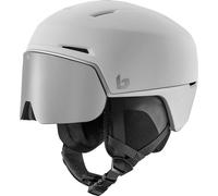 Bollé - Ski helmet with integrated visor/peak - X-Fusion Pure White Grey Matte for Men - Size 59-62 cm White 59-62 cm