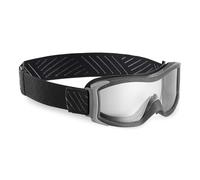 Bolle X1000 Ballistic Goggles - Clear Lens - Vented or Sealed Frame - for Military, Tactical, Safety, Airsoft Use - Anti-Fog, Anti-Scratch Coating