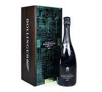 Bollinger 007 Limited Edition Millesime Champagne 75cl Presented in Stunning Keepsake Presentation Case -Ideas for Birthday, Anniversary, Business and Corporate