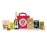 Bollinger Champagne 75cl Gift Hamper with Chocolates, Biscuits, Nuts, Crisps and Olives
