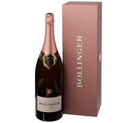 Bollinger Rose Non Vintage Jeroboam Champagne in Wooden Gift Box | 300 cl
