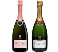 Bollinger Special Cuvée Brut & Rosé Champagne Duo - 2 x 75 hampagne Bundle