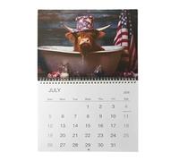 Bollisate 2026 Monthly Calendar - 2026 Wall Calendar Animals - Offices Supplies Schedule Planning for School Home Studio Classroom Meeting Room