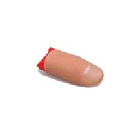 Bollisate Magic Thumb Fake Finger, Disappearing Silk Fake Finger, Realistic Magician Prank Thumb Toy for Carnivals Family Nights Stage Performance Birthdays Entertainment