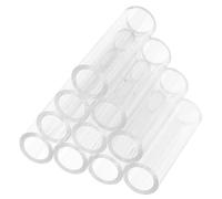 Bollisate Shrimp Habitat Acrylic - Transparent Acrylic Crystal Shelter House for Fish Tank - Small Fish-Shrimp Habitat, Breeding Tube Hiding Cave Hideaway Pipes