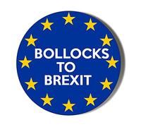 Bollocks to Brexit 10 x 49mm Vinyl Stickers Pack of 10