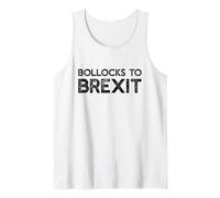 Bollocks to Brexit Remainer United Kingdom Remain in EU Meme Tank Top